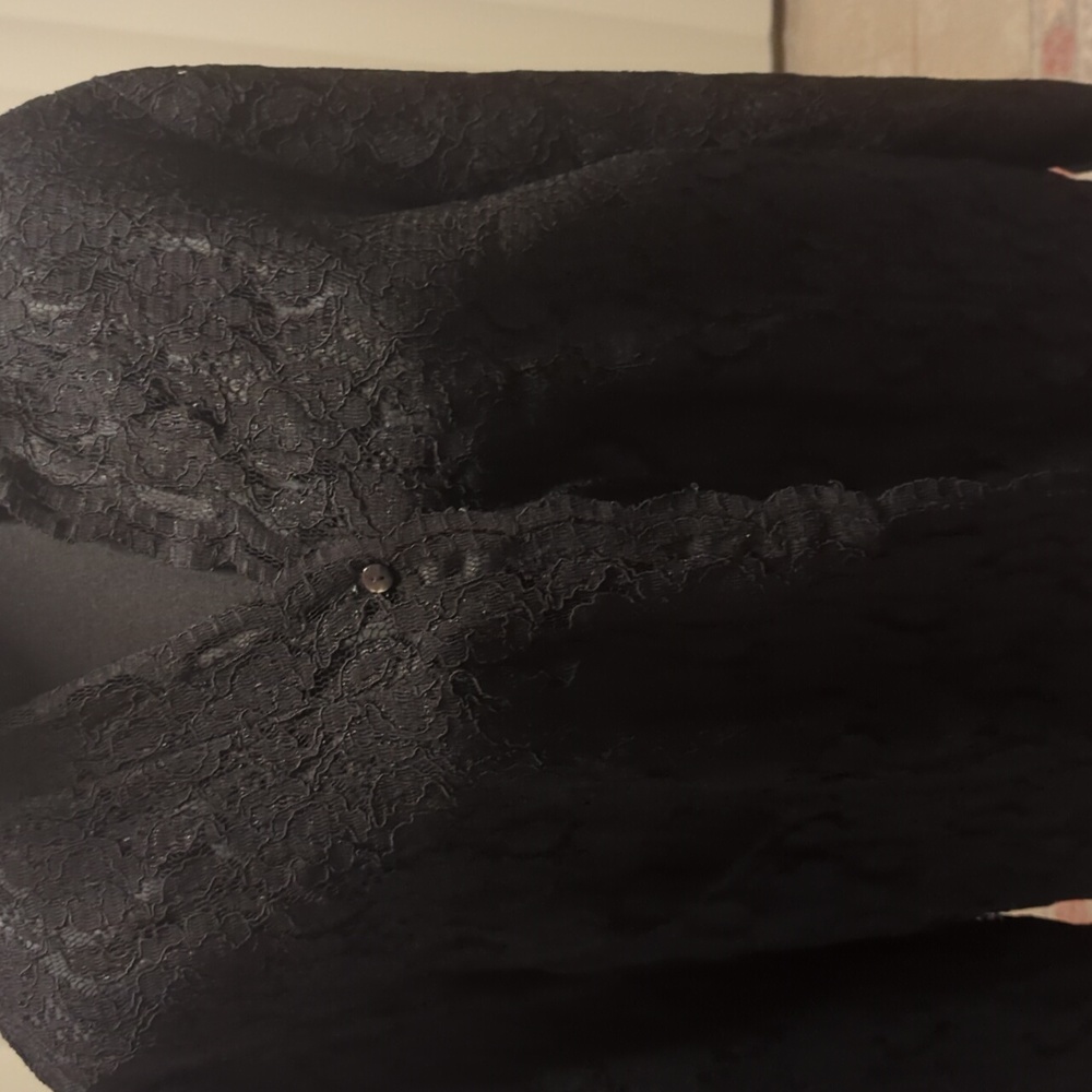 Black lace jacket
